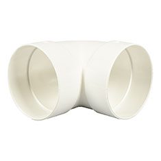 Codo PVC Sanitario 90°